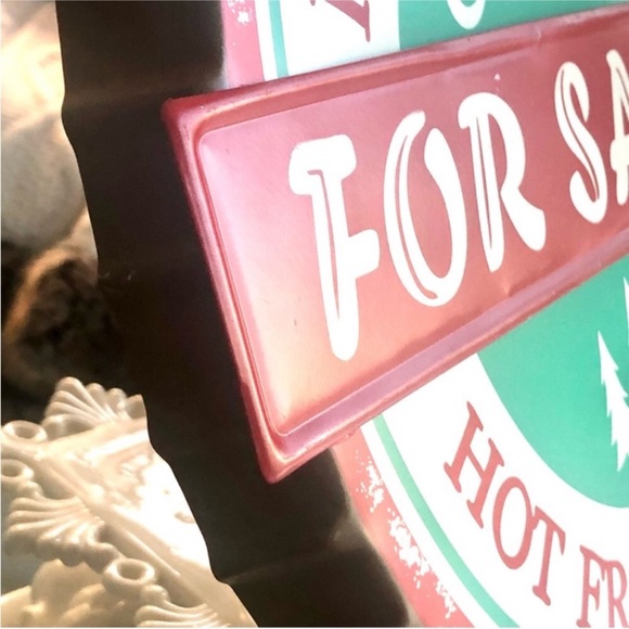 New! 🎄🎅🏼Christmas Santa Retro Vintage Style Bottle Cap Sign - Picture 3 of 7